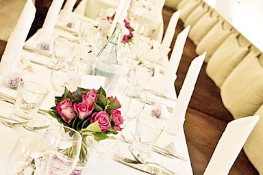 Bullerjahn Restaurant Altesrathaus Goettingen Hochzeitstisch