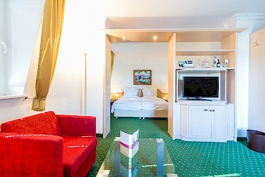 First Class Zimmer Hotel Freizeit In Sofa Fernseher